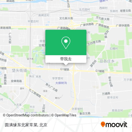 圆满缘东北家常菜地图