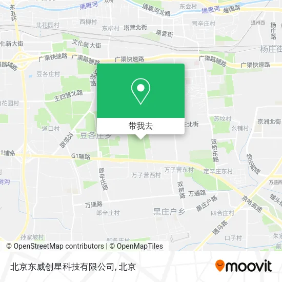 北京东威创星科技有限公司地图