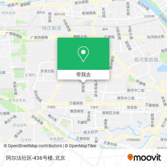 阿尔法社区-436号楼地图