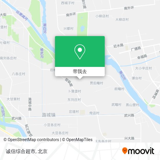 诚信综合超市地图