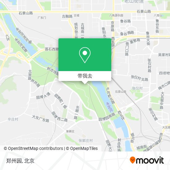 郑州园地图