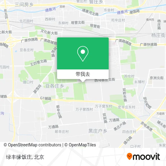 绿丰缘饭庄地图