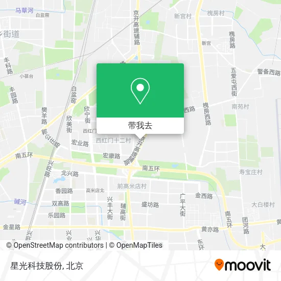 星光科技股份地图