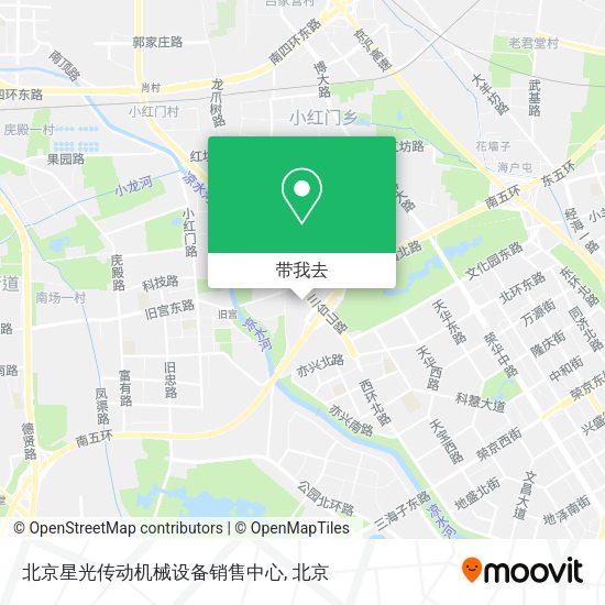 北京星光传动机械设备销售中心地图