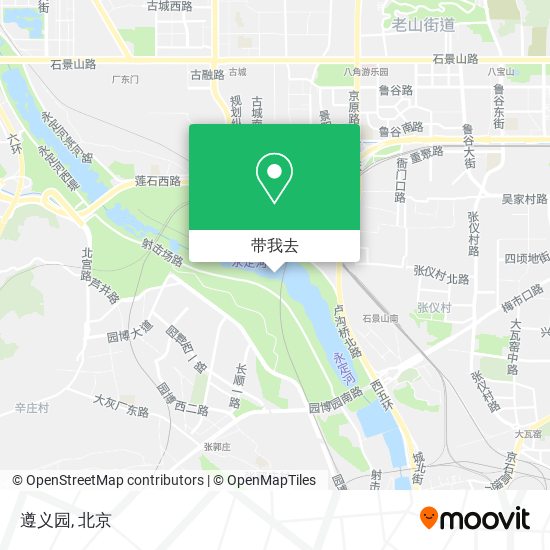 遵义园地图