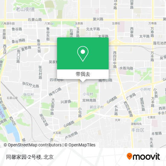 同馨家园-2号楼地图