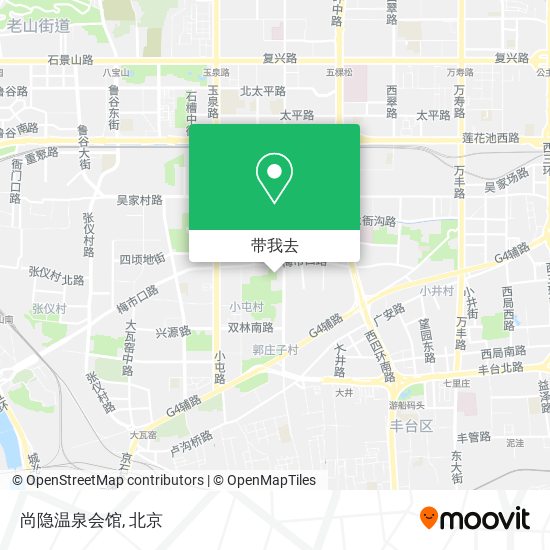 尚隐温泉会馆地图