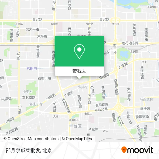 邵月泉咸菜批发地图