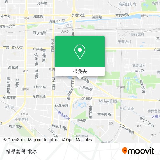 精品套餐地图