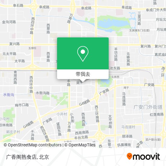 广香阁熟食店地图