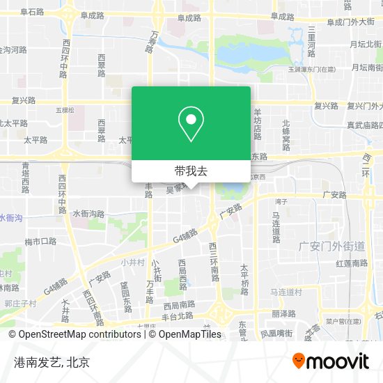 港南发艺地图