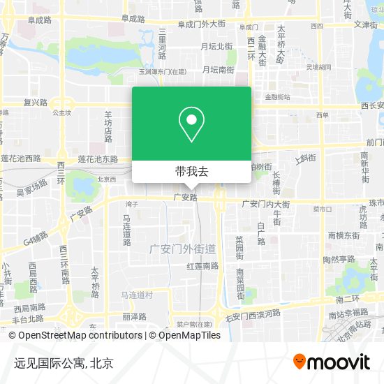 远见国际公寓地图