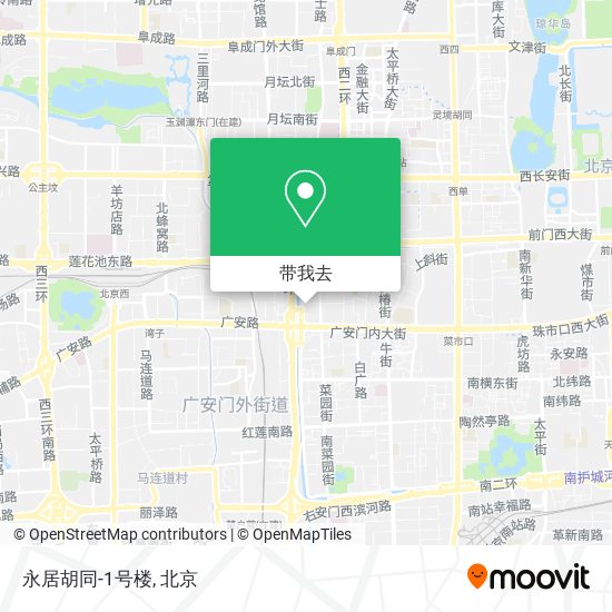 永居胡同-1号楼地图