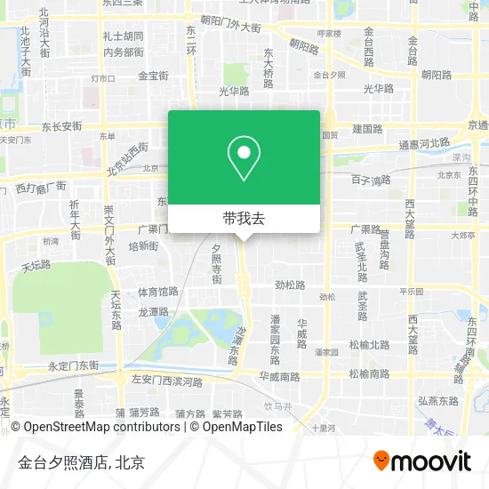 金台夕照酒店地图