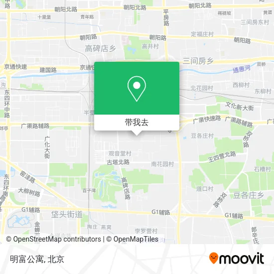 明富公寓地图