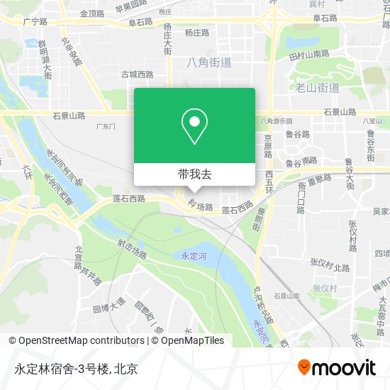 永定林宿舍-3号楼地图