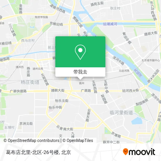 葛布店北里-北区-26号楼地图