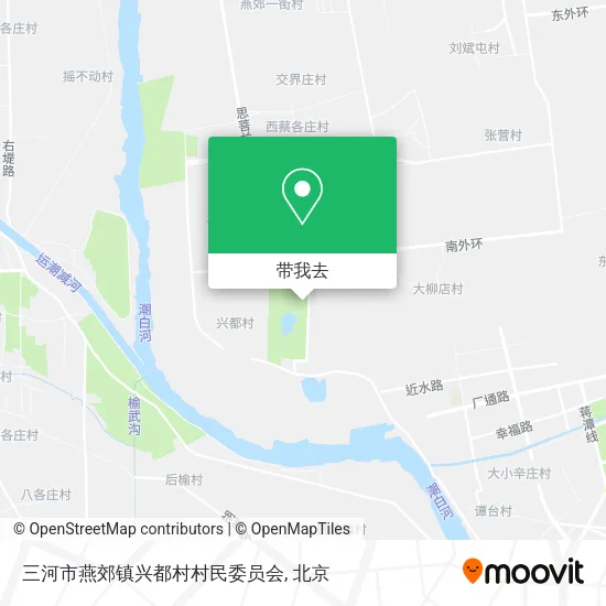 三河市燕郊镇兴都村村民委员会地图