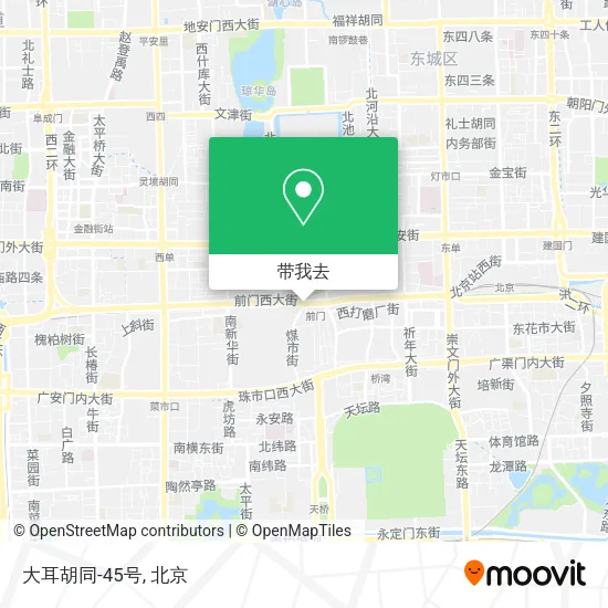 大耳胡同-45号地图