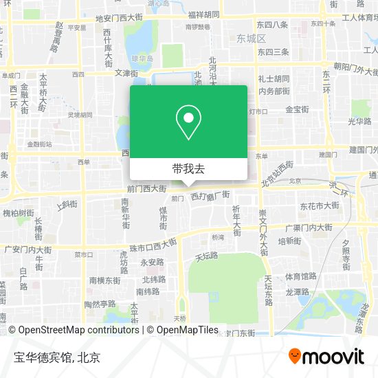宝华德宾馆地图