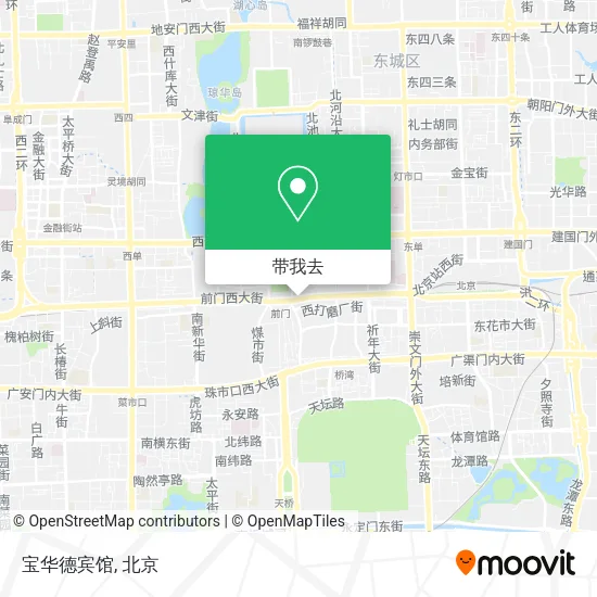 宝华德宾馆地图