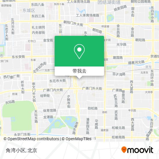 角湾小区地图
