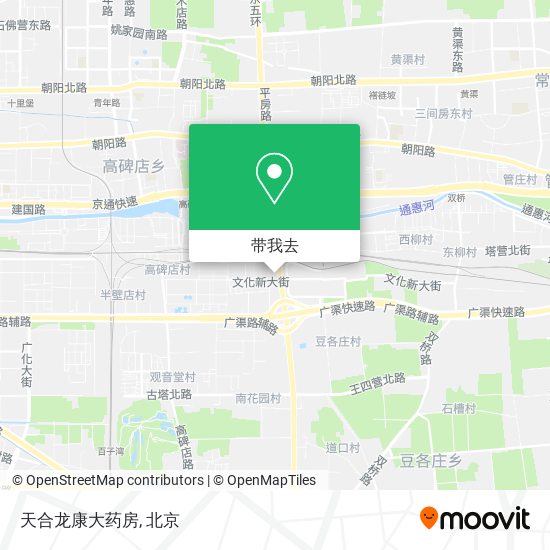 天合龙康大药房地图