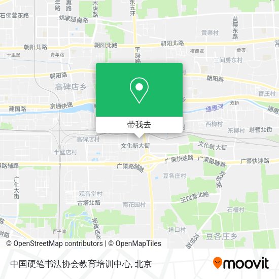 中国硬笔书法协会教育培训中心地图