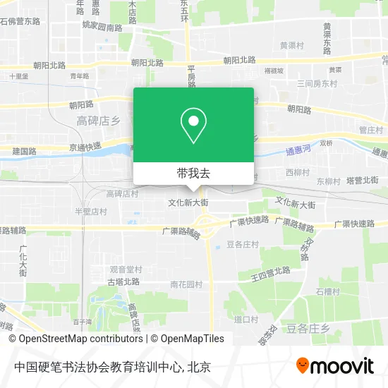 中国硬笔书法协会教育培训中心地图