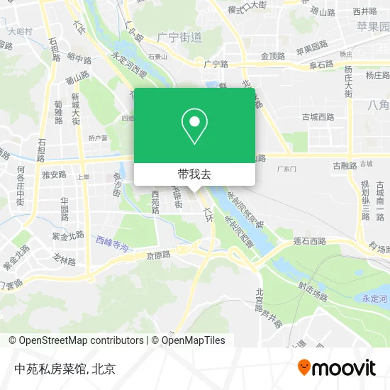 中苑私房菜馆地图