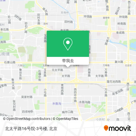 北太平路16号院-3号楼地图