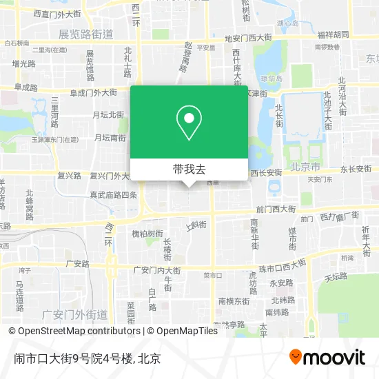 闹市口大街9号院4号楼地图