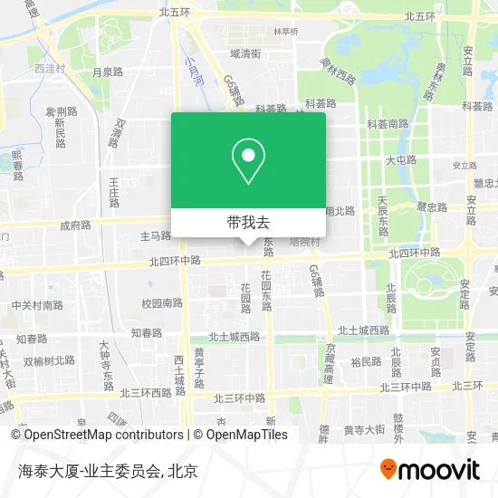 海泰大厦-业主委员会地图