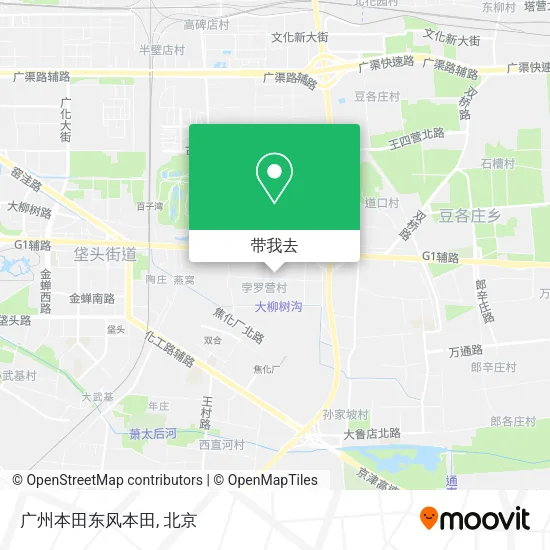 广州本田东风本田地图