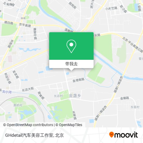 GHdetail汽车美容工作室地图