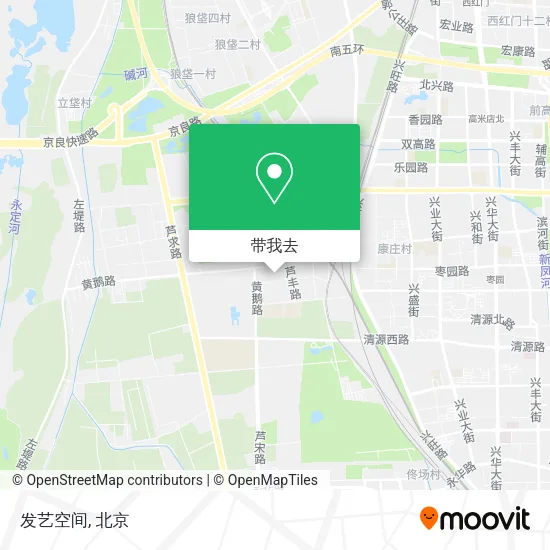 发艺空间地图