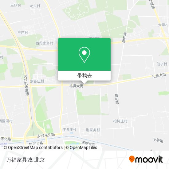 万福家具城地图