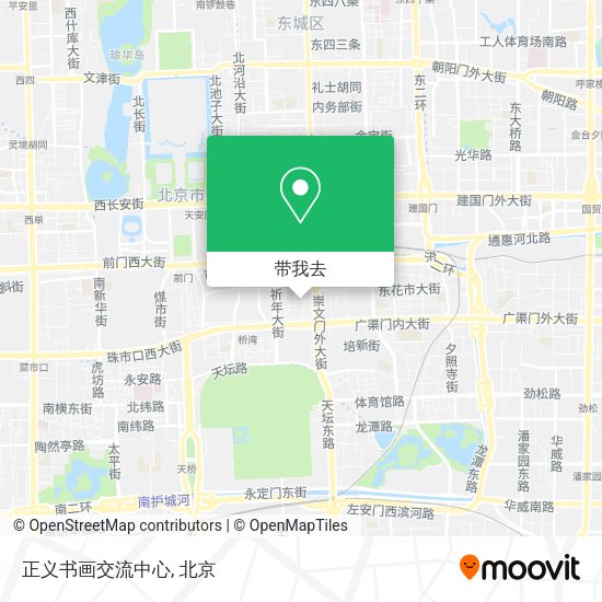 正义书画交流中心地图