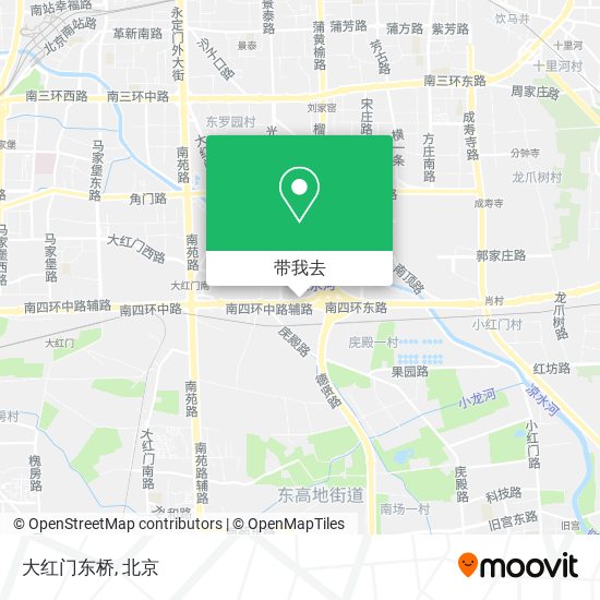 大红门东桥地图