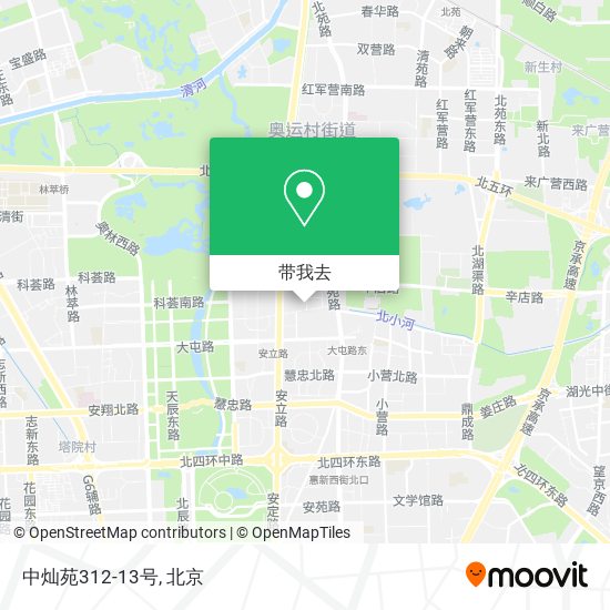 中灿苑312-13号地图