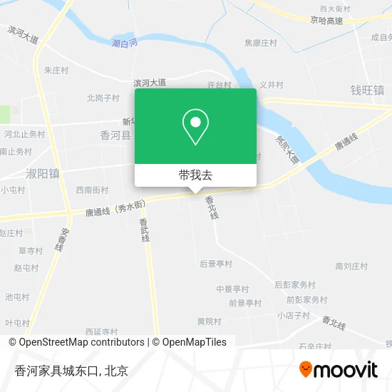 香河家具城东口地图