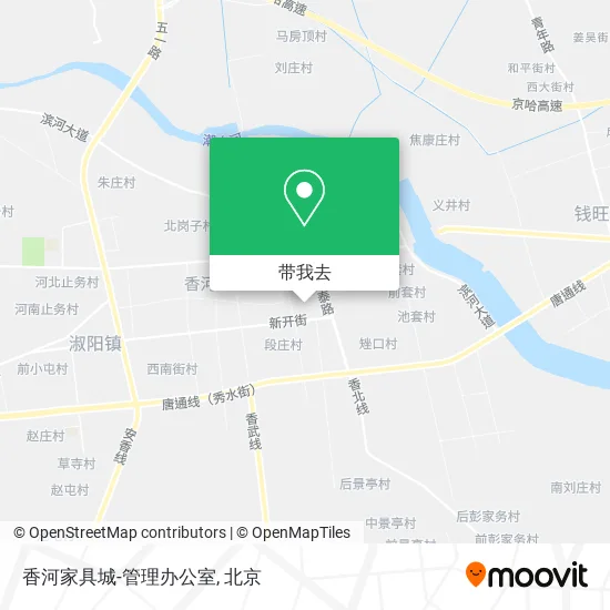 香河家具城-管理办公室地图