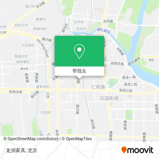 龙润家具地图
