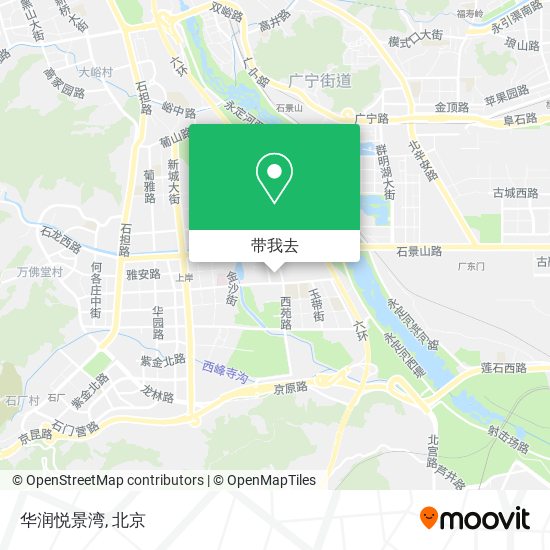 华润悦景湾地图