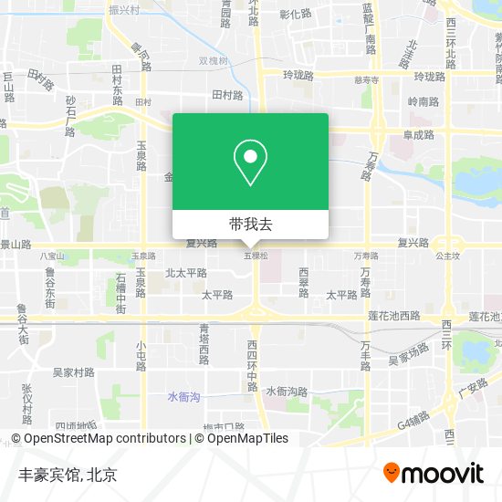 丰豪宾馆地图