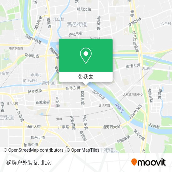 狮牌户外装备地图