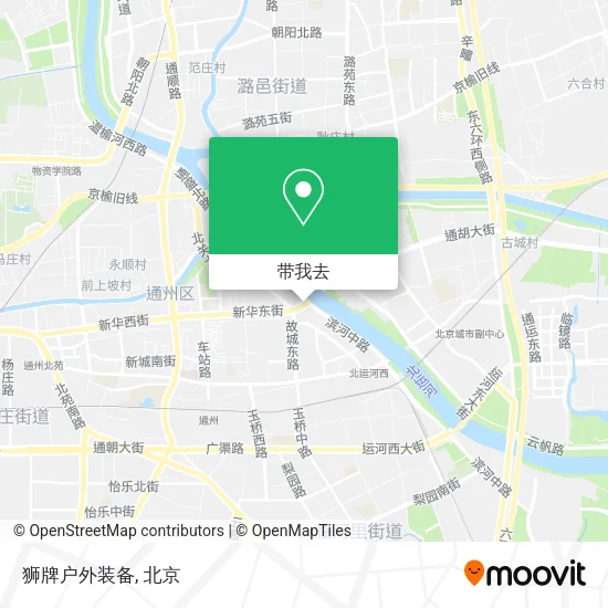 狮牌户外装备地图