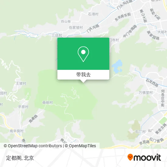 定都阁地图