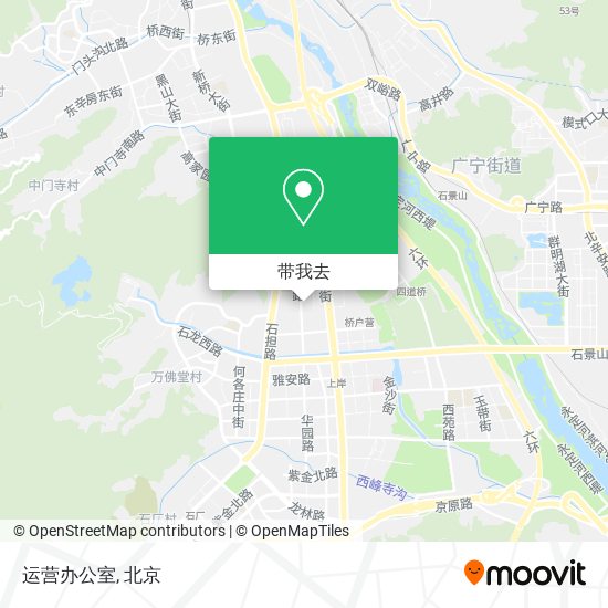运营办公室地图