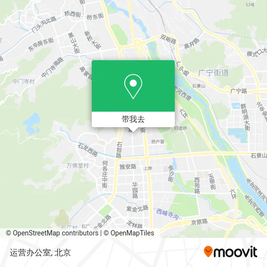 运营办公室地图
